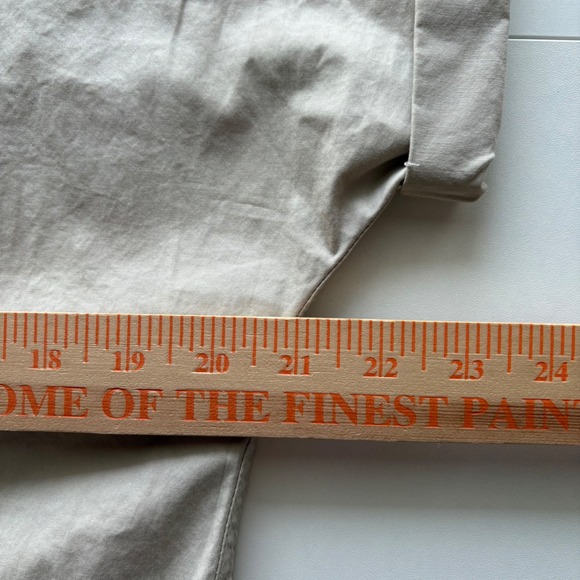 Pistola Womens Zip Up Romper Short‎ Sleeve Drawstring Waist Casual Beige - Picture 6 of 7